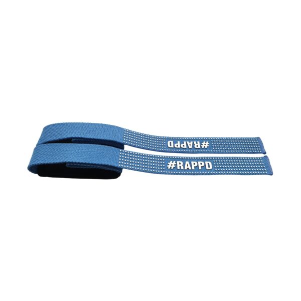 Rappd Single Loop Lifting Straps Blue