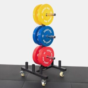 Force USA Bumper Plate Tree V2 Loaded